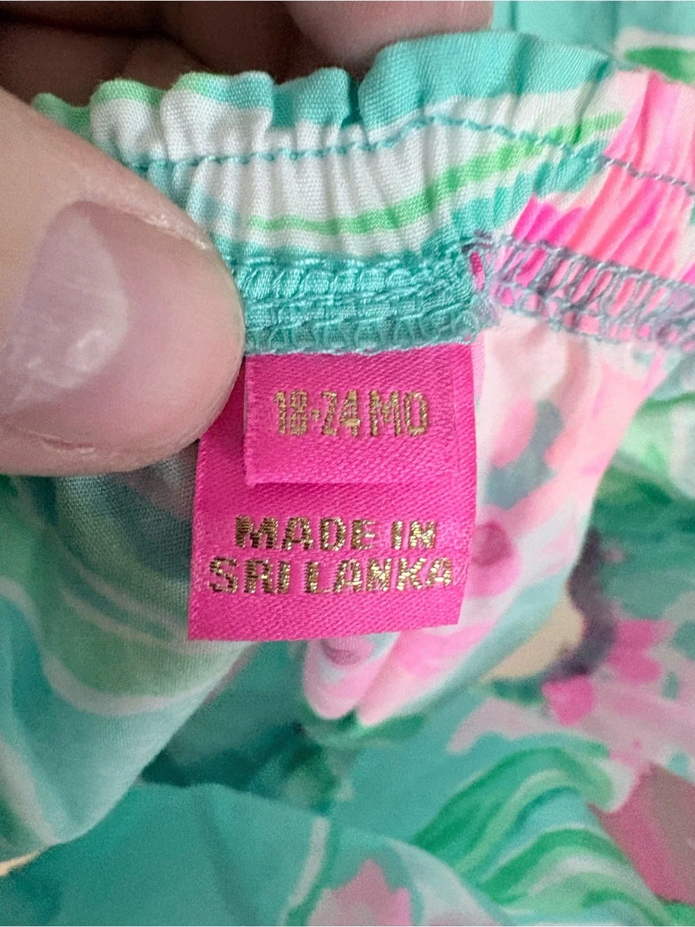 Lilly Pulitzer | Acqua El Fresco Infant Bubble Dress & Bloomers | 18-24M